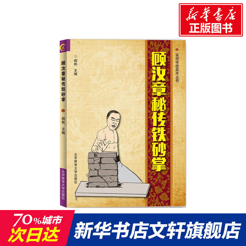 顾汝章秘传铁砂掌 阎彬 主编 正版书籍 新华书店旗舰店文轩官网 北京
