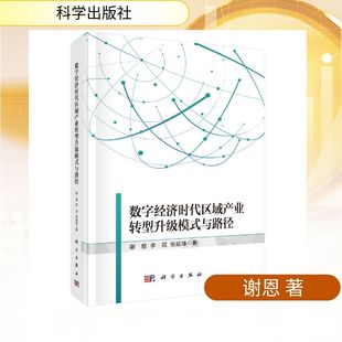数字经济时代区域产业转型升级模式与路径 谢恩,李垣,张延锋 著 科学出版社 正版书籍 新华书店旗舰店文轩官网