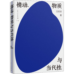 情动、物质与当代性  汪民安伦爱欲后新作关于当代性的文化探险文化研究理论重新审视日常生活中的情感物质语言艺术随笔现当代文学