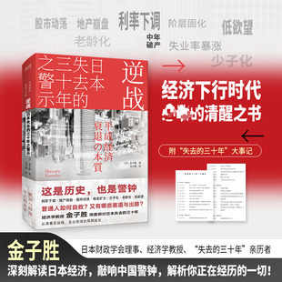 逆战：日本失去的三十年之警示 (日)金子胜 著 北京联合出版公司 正版书籍 新华书店旗舰店文轩官网