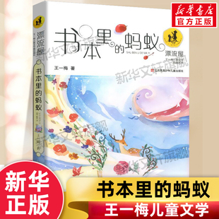 书本里的蚂蚁 注音版漂流屋王一梅儿童文学精品系列一二年级小学生课外书推荐阅读书籍儿童文学名家名作推荐阅读带拼音故事书正版