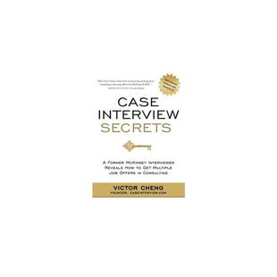麦肯锡面试案例 Case Interview Secrets 进口书英文原版外版书 经典小说读物 青少年小学生课外阅读书籍 新华书店旗舰店官网