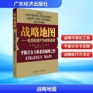 珍藏版 广东经济出版 美 大卫·诺顿 社 罗伯特·卡普兰 战略地图——化无形资产为有形成果