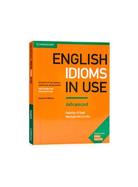 【新华文轩原版书】《英语习语使用高级问答》：词汇参考与实践 English Idioms in Use Advanced Book with Answers: Vocabulary