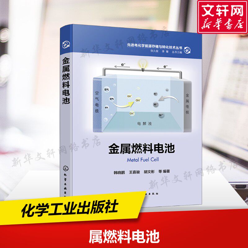 【新华文轩】金属燃料电池 金属燃料电池技术及关键材料 电化学新能源技术 电催化材料成果 化学工业出版社 正版书籍