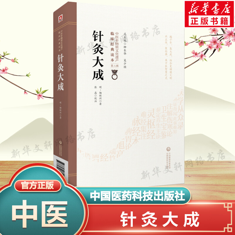 针灸大成 杨继洲正版原文 中医临床实用丛书 针灸学书籍中医针灸入