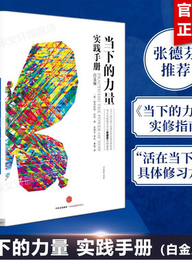 当下的力量实践手册 白金版 德埃克哈特 托利 中信出版社 正版  激励心灵的力量 华语心灵畅销书作家张德 新华文轩旗舰店