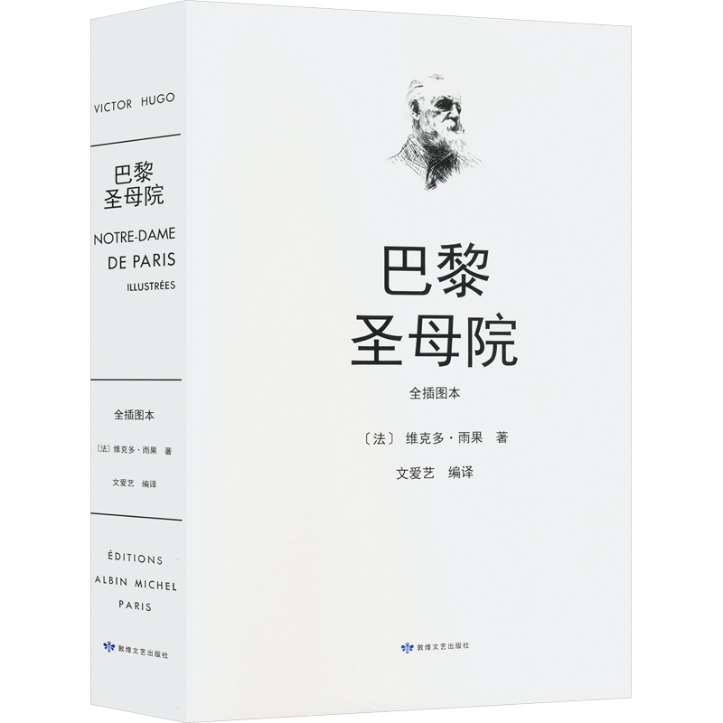 【新华文轩】巴黎圣母院 全插图本 (法)维克多·雨果 正版书籍小说畅销书 新华书店旗舰店文轩官网 敦煌文艺出版社