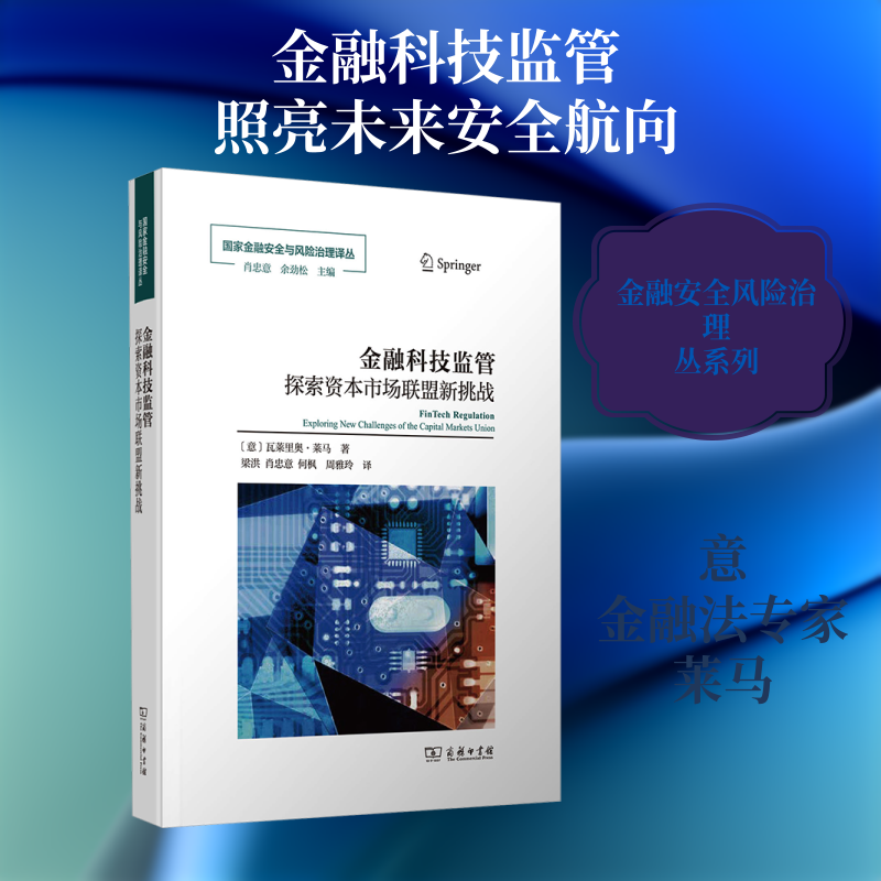 金融科技监管：探索资本市场联盟新挑战 (意)瓦莱里奥·莱马 著 商务印书馆 正版书籍 新华书店旗舰店文轩官网