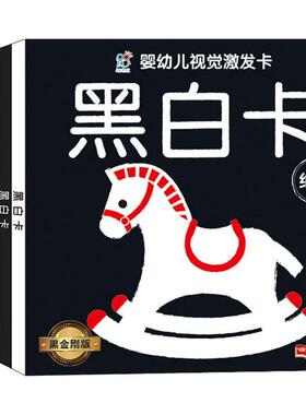 婴幼儿视觉激发 黑金刚版(6册) 拼音拼读训练幼小衔接一日一练 搭配四五快读小熊很忙儿童433d立体书洞洞早教书籍绘本启蒙认知卡