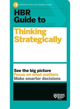 哈佛商业评论：战略思考指南 HBR Guide to Thinking Strategically (HBR Guide Series) 进口书原版英文畅销书 新华书店正版