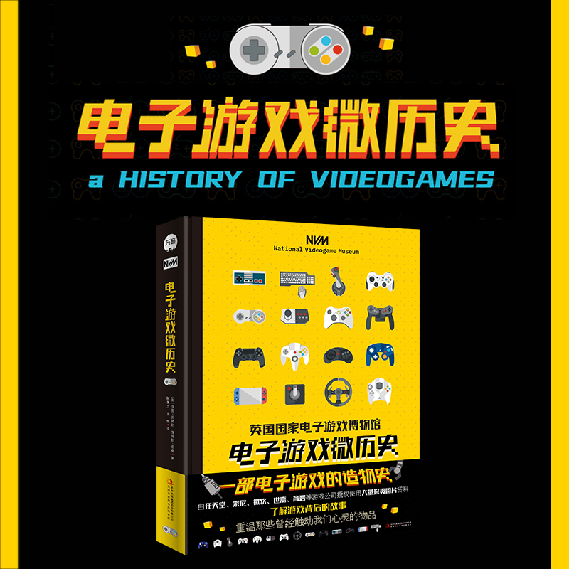 电子游戏微历史 任天堂索尼微软世嘉游戏产品背后故事游戏几十年技术迭代艺术美学发展历程影响 电子游戏发展历史书籍科普读物