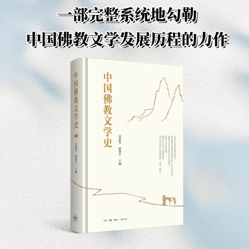 中国佛教文学史 文人创作+僧人创作+佛经文学 正版书籍畅销书 新华书店旗舰店文轩官网 生活·读书·新知三联书店