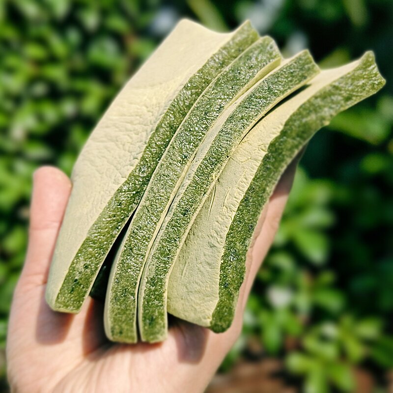 宁波特产春天艾草麻糍 无庶糖手工糍粑 麻薯艾青团饼糯米糕点点心