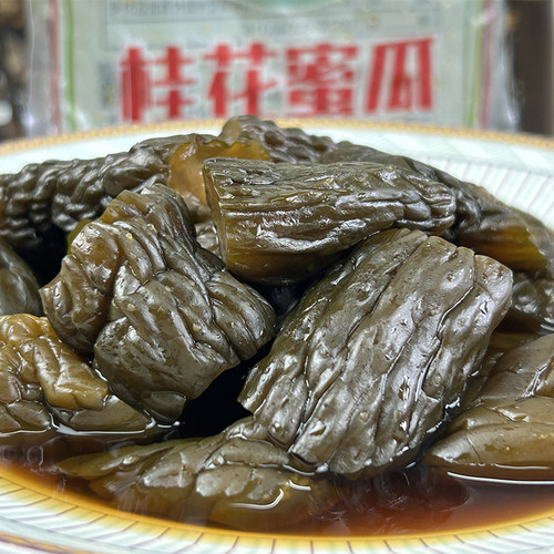 宁波特产脆爽桂花蜜瓜酱黄瓜下饭