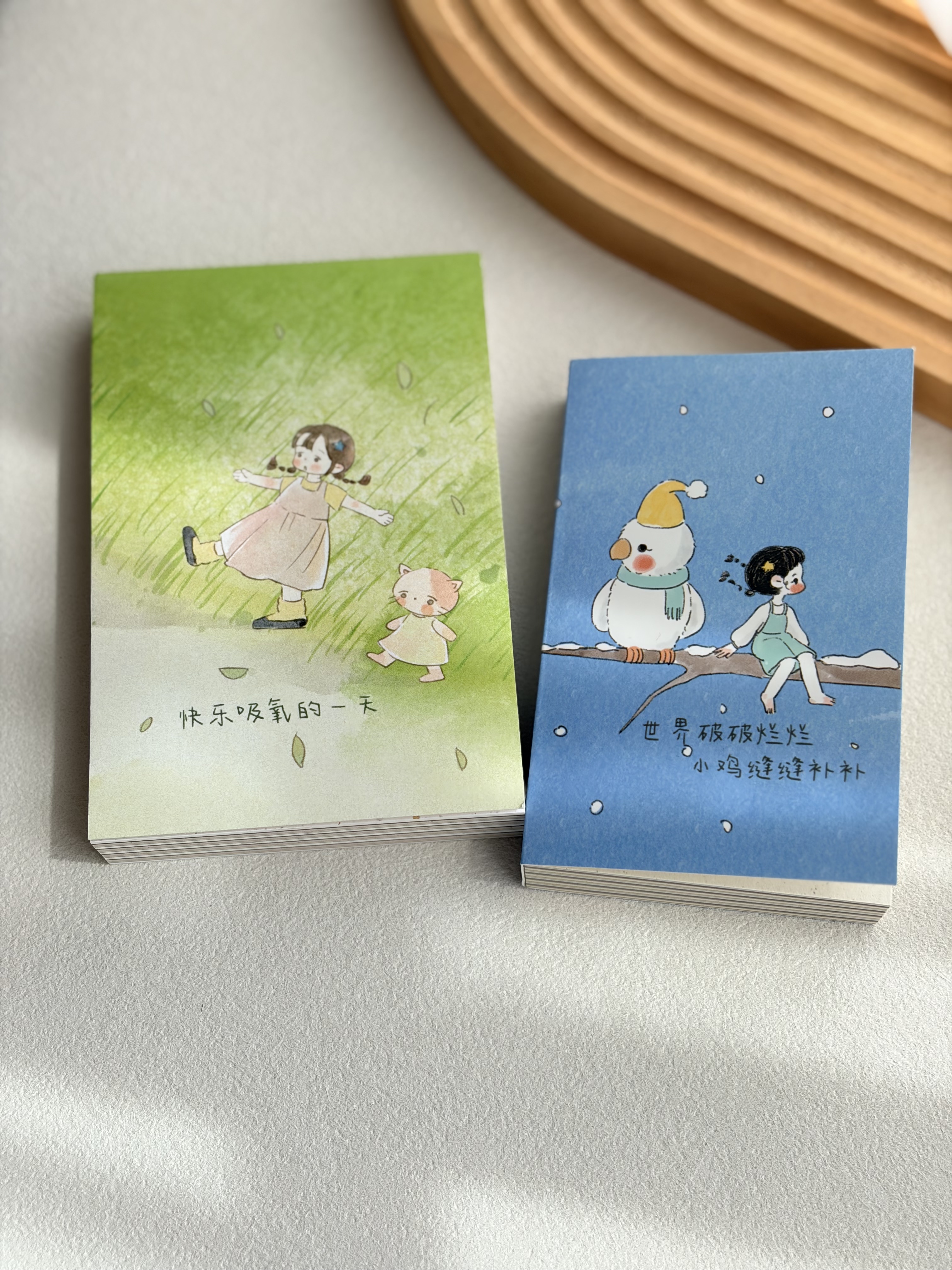 一粒柚子原创m5A7口袋本便签本手帐素材拼贴装饰特种纸素材本100p