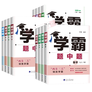 2026新版学霸题中题七八九年级下册数学物理化学英语同步练习册人教版苏科北师大沪粤 初一初二初三教材课本辅导资料江苏