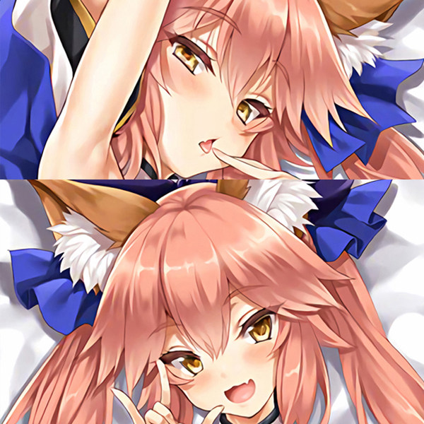 fate grand order fgo玉藻前动漫抱枕 等身长抱枕 枕头套礼物定制