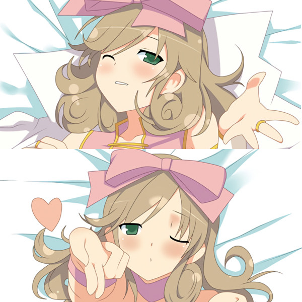 闪乱神乐 春花动漫抱枕 等身长抱枕靠垫 枕头枕套 生日礼物定制