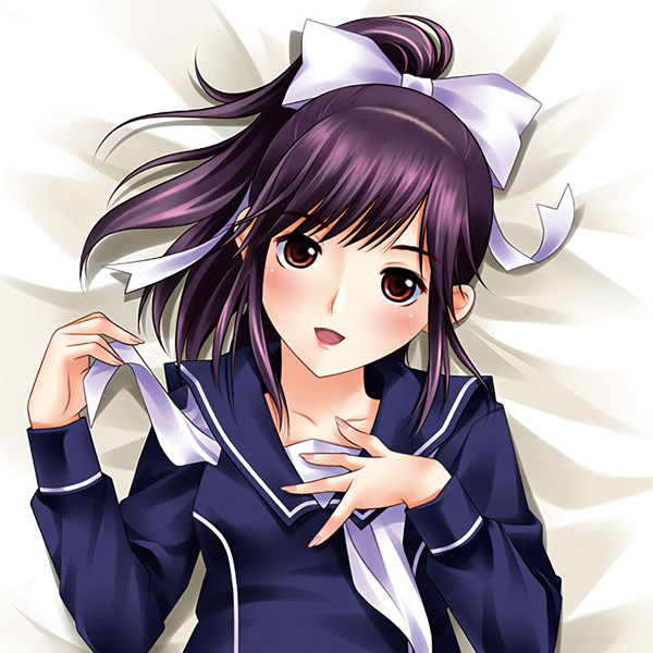 Love Plus爱相随 高岭爱花动漫抱枕 等身长抱枕靠垫 枕头枕套定制