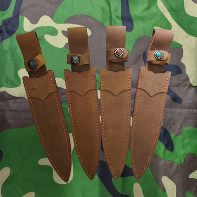 通用款牛皮刀套刀鞘保护