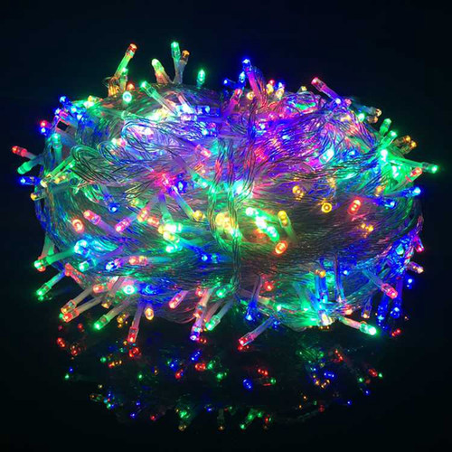 led小彩灯闪灯串灯满天星房间布置七彩变色网红圣诞装饰品星星灯 - 封面