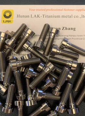 薄型圆柱头内梅花T30钛合金螺丝 M6x8 10 12 15 18 28 头4x10