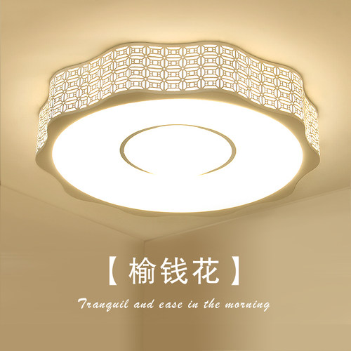 led欧式卧室灯吸顶灯客厅灯圆形