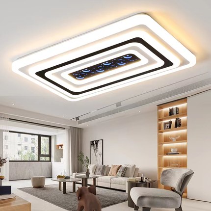 客厅灯2025年新款卧室灯现代简约大气大厅主灯餐厅灯具led吸顶灯