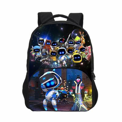 卡通护脊减负游戏周边儿童书包