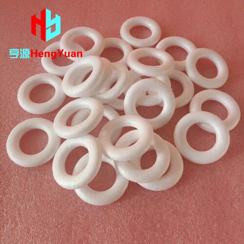 甜甜圈泡沫模型圆环 圆柱形假体蛋糕 DIY手工练习圆形胚体 圆柱体