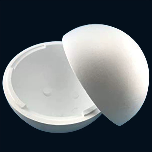 泡沫球圆球空心实心白色地球仪手工盒子空白幼儿园半圆形道具星球