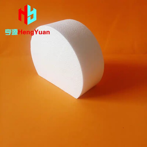 半圆弧形假体蛋糕模型 6寸8烘焙翻糖裱花练习模具平底圆形泡沫胚