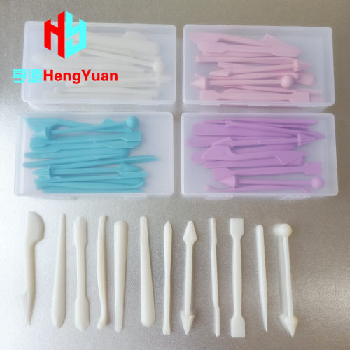 12件套雕刻组 翻糖塑形工具软陶泥粘土泥塑刀DIY蛋糕糖皮造型模具