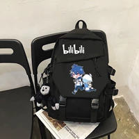 Bilibili, черная нейлоновая кукла, значок, шимпанзе