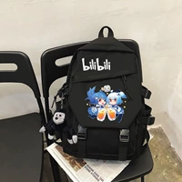 Bilibili, черная нейлоновая кукла, значок, шимпанзе