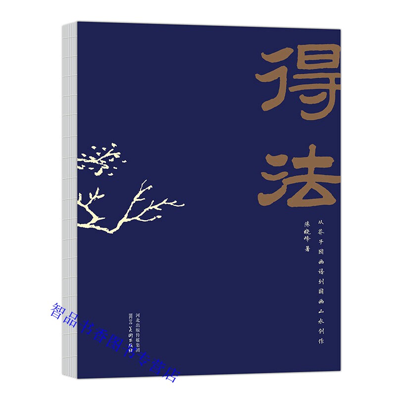 得法 从芥子园画谱到国画山水创作 陈晓峰著河北美术出版社正版山水画