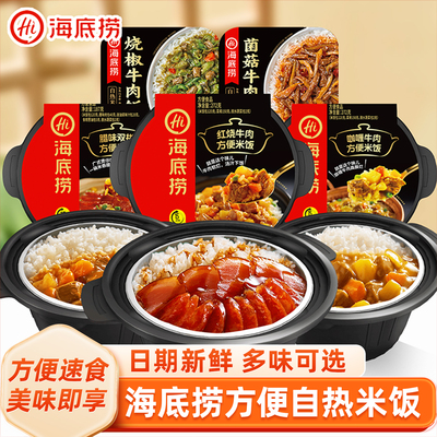 海底捞自热米饭干拌懒人方便速食