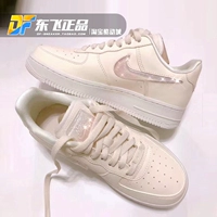 Nike Air Force1 Air Force One AF1 Jelly Powder Gradient Hook Giày đế thấp nữ AH6827-100 - Dép / giày thường giày sneaker nữ trắng