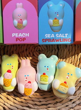 捏捏乐慢回弹玩具面包仿真食物可爱ip麦麦食堂歪嘴甜心squishy