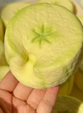 新品木吉抹茶香蕉酥绿蕉仿真水果酥慢回弹玩具解压捏捏乐squishy