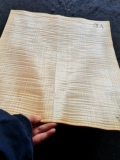 Rapi -Cologed Tiger Leather Pattern Pattern Maple Guitar Guitar Параллельная деревянная кожа, кожаная гитарная гитарная гитара