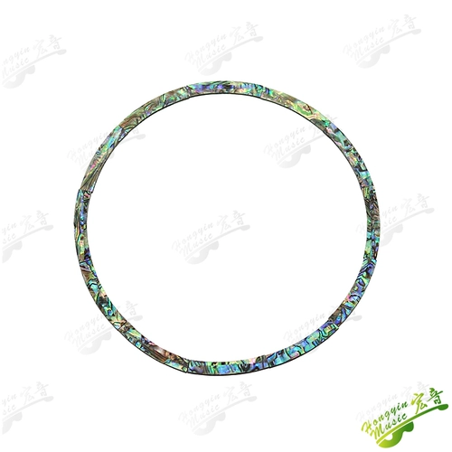 Абрикосовая гитара, окрашенная в краю бежевый звук, оформление отверстия, народные песни, абрикосовая гитара, дыра, цветочный рот, и колеса цветочной гитары.