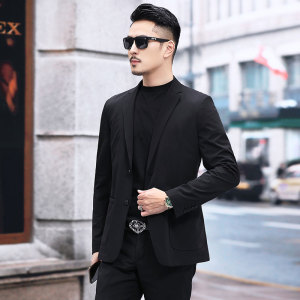 M28001钱塘2020 -2春季男士高端商务休闲便服精品帅外套单西P210图片