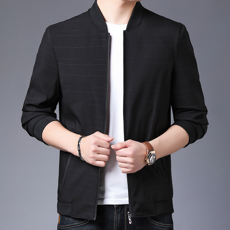 N8775钱塘2020-1秋季男士夹克长期款大货稳定男士外套休闲图片