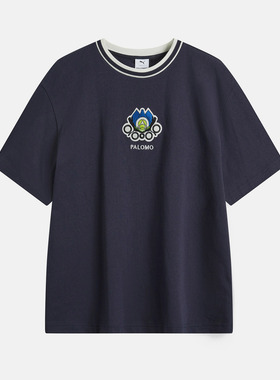 PUMA彪马官网旗舰黑标男装女装新款运动服休闲短袖T恤625558