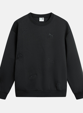 PUMA彪马官网旗舰男装女装新款休闲圆领卫衣631070