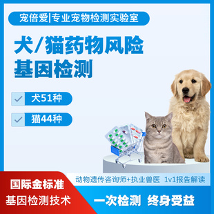 猫狗用药安全检测多重耐药缺陷恶性缺陷PCR核酸检测 检测