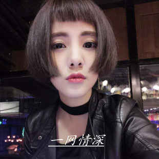 假发女短发帅气bobo头韩国这个杀手不太冷假发二次元刘海自然逼真