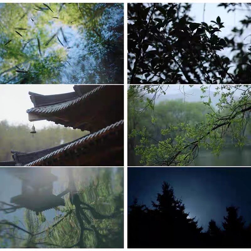 47 自然空境 50枚古风视频素材 自制剧MV素材1080P MP4格式